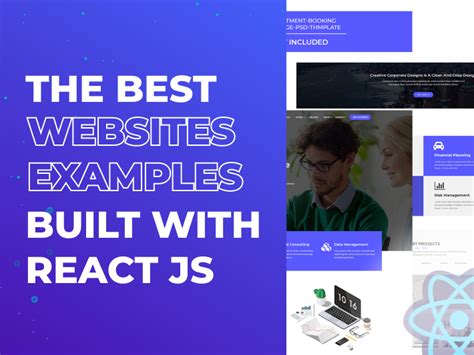 reactjs sample website.